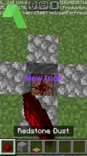 new trick in Minecraft #shorts#viral