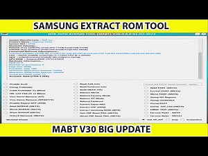 How to extract SAMSUNG Rom file || how to make samsung scatter file for mtk || Sonku Tech