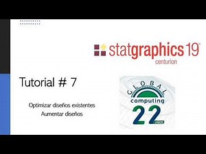 Tutorial Statgraphics: Optimización de diseños de experimentos