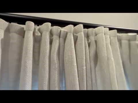 How to Hang Sheer Curtains with a Ripple Fold Channel Rod | Step-by-Step Tutorial
