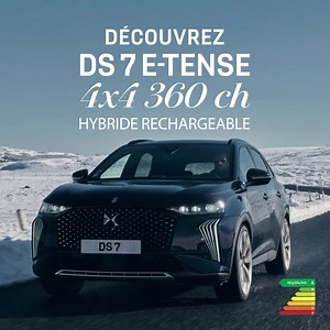 Découvrez l’hybride rechargeable haute performance selon DS Automobiles. Avec DS 7 E-TENSE 4X4 360 chevaux, voyagez sur tout type de route, sans limite. Découvrez là : bit.ly/DS7_4X4_360 | DS
