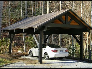 Carport Ideas | Building Your Own Wood Carport