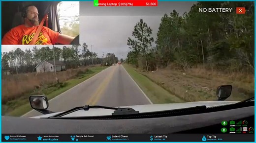Twitch Streamer and truck driver swerves off the road to avoid a head-on collision on stream"2 options, ditch or impact. Impact meant major injuries or de-th for the driver. I could not bare the thought of the latter choice. Pulling the horn takes hands off wheel"
