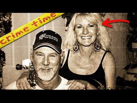 Giving cops a tour while your MURDERED husband is buried beneath you