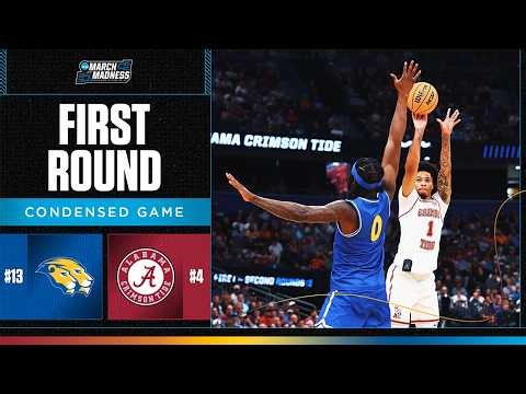 Alabama vs. Hofstra - First round NCAA tournament extended highlights