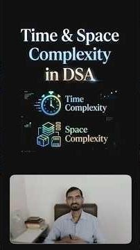 Time & Space Complexity DSA | Explained in Hindi #dsa #datastructures #datastructuresandalgorithms