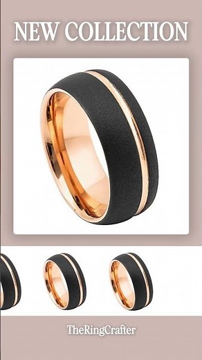 This Rose Gold Ring Will Make Your Love Feel Timeless 💍 (Personalized Engraving Inside!)