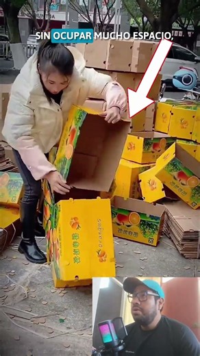 ✅The best way to stack cardboard boxes #construction #engineering #home