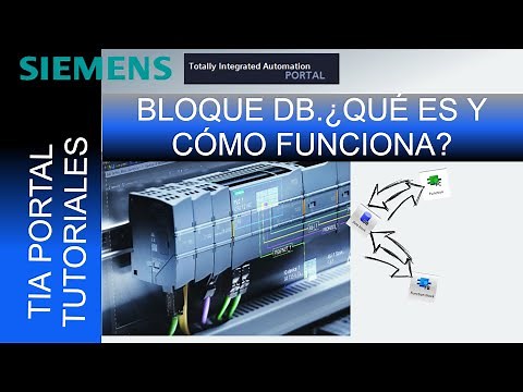Siemens TIAportal BLOQUE DB Y tipos de datos UDT 🌟 curso TIA portal DESDE 0 #6