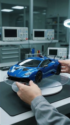 Unboxing & Building a HYPER-REALISTIC Lamborghini Huracán STO Model Kit