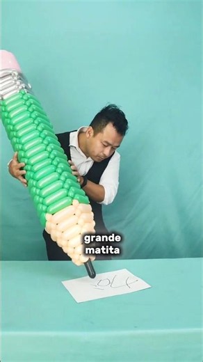 🎈✏️ Papà Crea una Matita Gigante! 😱✨