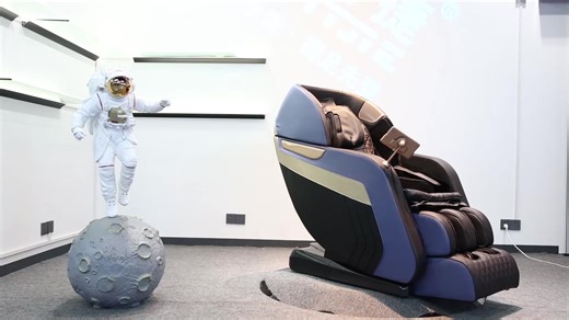 135Cm Portable Foldable Sl Track Full Body Zero Gravity 4D Shiatsu Kneading Massage Chair OEM Stretch Technical