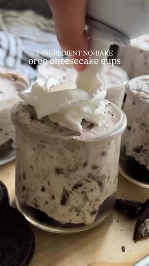 Delicious No-Bake Oreo Cheesecake Cups Recipe