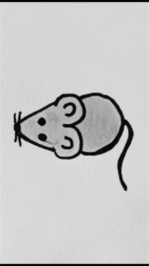 How to draw a Rat | Drawing Rat step by step | Easy drawing #shorts #drawing #art #rat