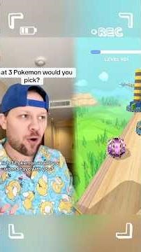 What three Pokemon would you pick if you were stranded on an island? #pokemon #legendarypokeman