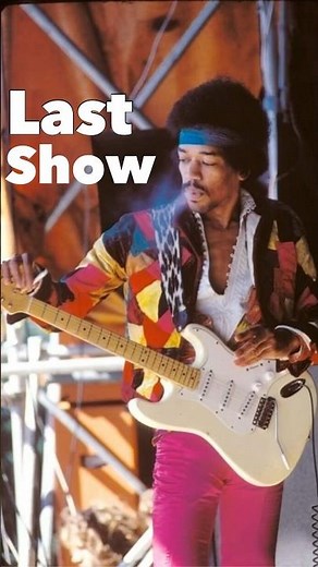 Jimi Hendrix’s Last Show - Confirming He’s a Badass