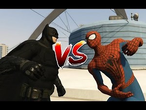 Batman VS Spider-Man - Epic Battle (GTA 5)