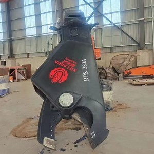 [Hot Item] Excavator Attachment Mobile Shears Hydraulic Rotating Scrap Steel Eagle Shear for Excavator