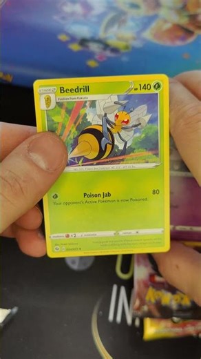 Pokemon Champion’s Path Pack Opening | Machamp Holo & Water Energy Reverse #shorts