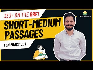 GRE Verbal Practice: Short Passages – Practice Set 1 with GRE-Style RC Questions