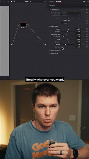 Did you know it's this easy to make your own film grain overlays from scratch?