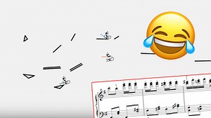 Line Rider set to Tchaikovsky’s ‘Dance of the Sugar Plum Fairy’ is utterly ingenious