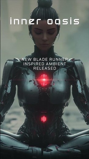 Blade Runner Rain Ambient Music #ambientmusic #musicforsleep #ambience #bladerunner #shorts