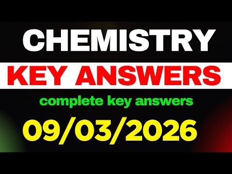 Today's Chemistry Exam key answers 2026 || 2nd PU CHEMISTRY EXAM KEY ANSWERS FOR ANNUAL EXAM 2026