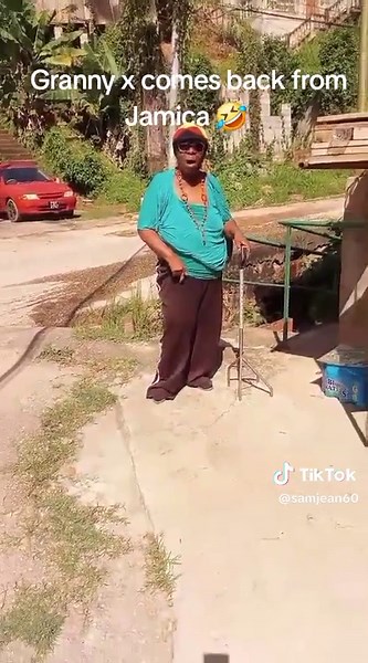Granny x comes back from jamica with a story of course 😂 . . . . . . . . . . . . #educational #goodadvice #funny #caribbeantiktok #duet #comedyislife😆 #trini_tiktoks #laugh #fyp #funnytiktok #fypシ゚ #fypp