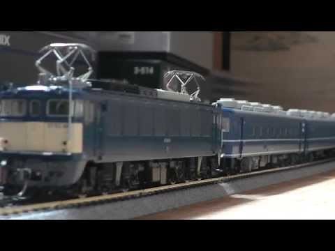 【鉄道模型】HOゲージ TOMIX製EF62 EF63重連シーン
