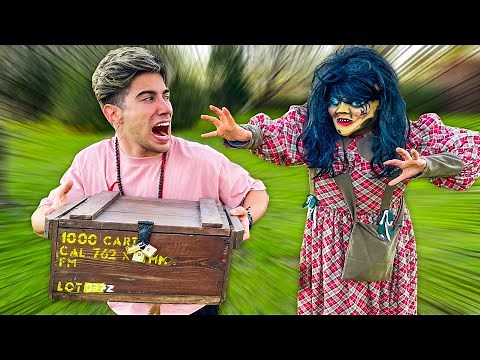 WE TAKE THE MYSTERY BOX FROM THE CURSED DOLL !!!