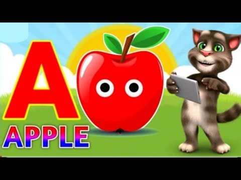 Phonics Song 2 with TWO Words in 3D - A For Apple🍎🍏- ABC Alphabet Songs with Sounds for Children's