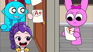 Pinki能打造出完美的皇后吗？无F跑挑战 | Sprunki