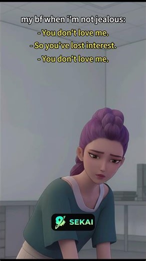 My bf is jealous for NO reason. Any similar stories?‪@Sekai_App‬ #sekaiapp #sekai