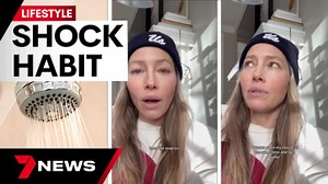 Jessica Biel admits to bizarre shower habit