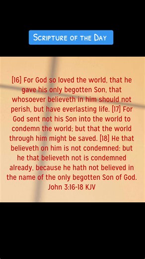 86K views · 3.2K reactions | Scripture of the Day: John | Establishing Covenant with Christ | Facebook