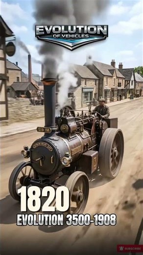 Evolution of Vehicles 3500 BC 1908 #cars #evolution