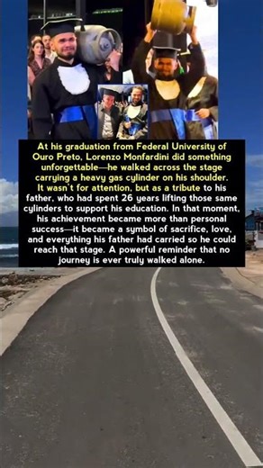 “He Carried a Gas Cylinder to Honor His Father”