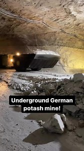 ▶️ Extraction de la potasse dans une mine souterraine en Allemagne. Donnez moi le nom de ce superbe engin en commentaires. P.S: je n'ai aucun droit sur la vidéo. #mines #mining #engineering | Ing. TSAYO Bogning Gaius Marcial Page
