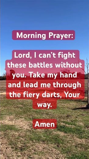 Morning Prayer. Ask Him to take your hand and lead you. Amen #dailyencouragement