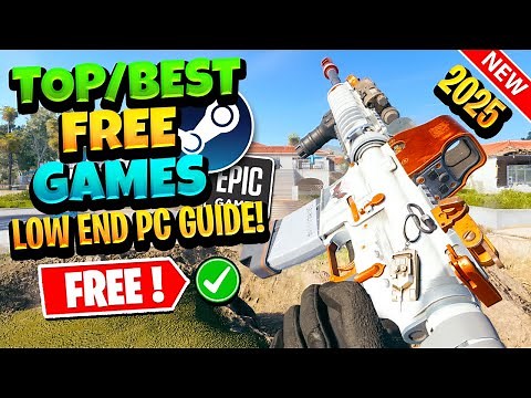 ULTIMATE GUIDE to FREE Low-End PC Games - 2025 (All Genres Covered!)