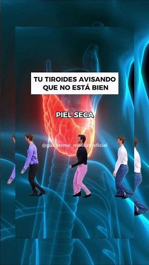 Cuidado con estos síntomas de tiroides #salud #tiroides