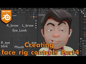 Face rig tutorial Part4of4 - Eye look Set up (blender file included)
