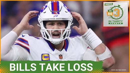 Bills LOSE To Texans And Fall Further Back In AFC | The Big 3 in 30 NFL
