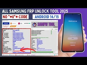 Samsung FRP Bypass Tool 2025 Android 14/15 | Samsung A05, A06 FRP Unlock 100% Working Method✅