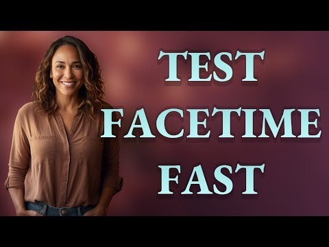 How Do I Quickly Test FaceTime Video and Audio on iPhone?