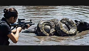 129K views · 477 reactions | python attack on the cow # | Prehistoric Hominid | Facebook