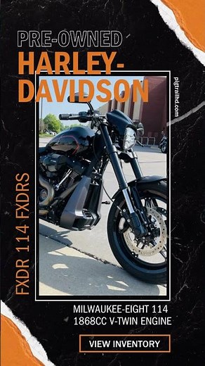 2019 Harley-Davidson® FXDR™ 114 FXDRS | Pig Trail Harley- Davidson