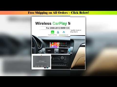 JoyeAuto Wireless Apple CarPlay for BMW 2009-2012 CIC 1 3 5 6 7 Series E81 F60 E90 F70 Android