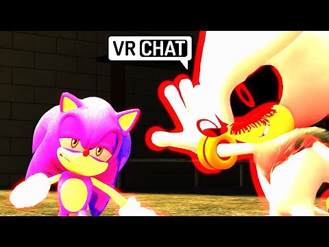Silver.EXE Meets Sonic! (VR Chat)